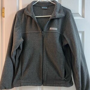 Columbia Charcoal Fleece Jacket